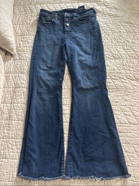 Liverpool Women’s Dark Blue Flared Jeans - High Waist Size 29